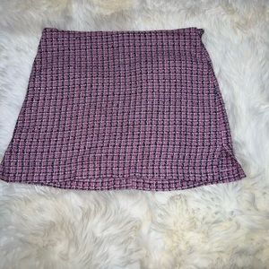 🩷VINTAGE PINK HOUNDSTOOTH BARBIE SKIRT🩷